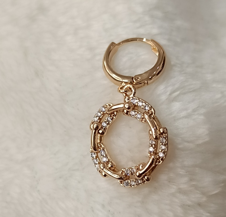 گوشواره حلقه ای ژوپینگ طرح تیفانی
