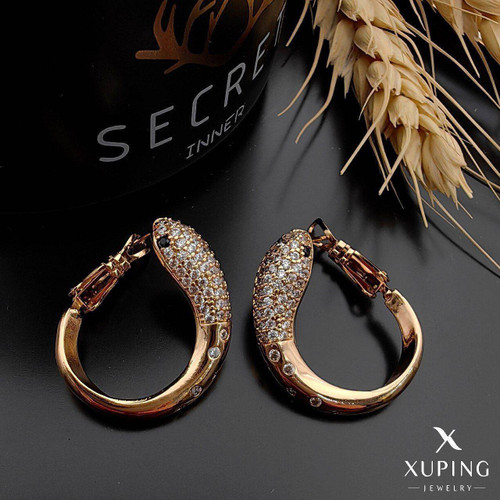 گوشواره حلقه ای ژوپینگ مدل مار